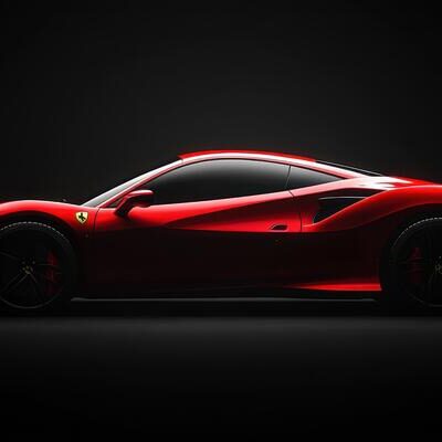 sleek-red-sports-car sleek-red-sports-car